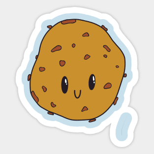 Imperfectly perfect chocolate chip Cookie Sticker